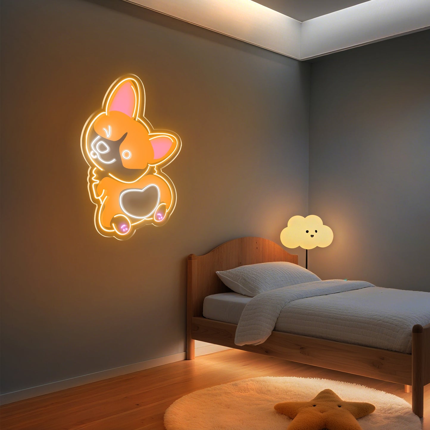 Dog Neon Sign for Pet Home Decor Dog Love Theme