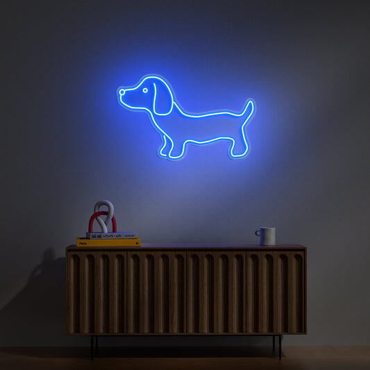 Dog Neon Sign for Pet Shop Home Decor Dog Love Theme