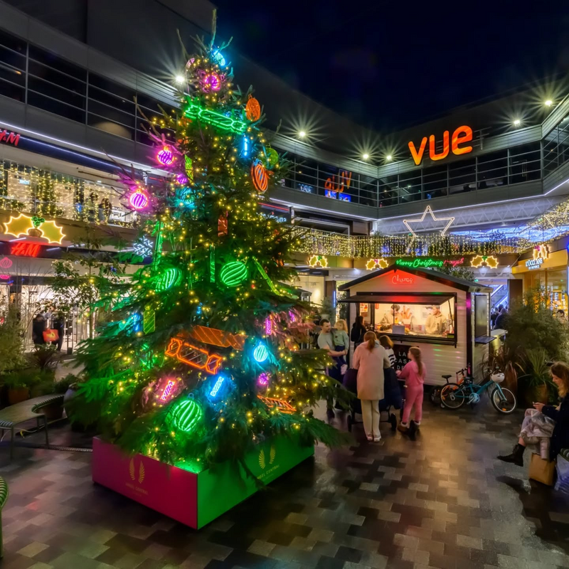 The Power of Neon Glow: Creating a Magical Christmas Experience in a Heritage Mall