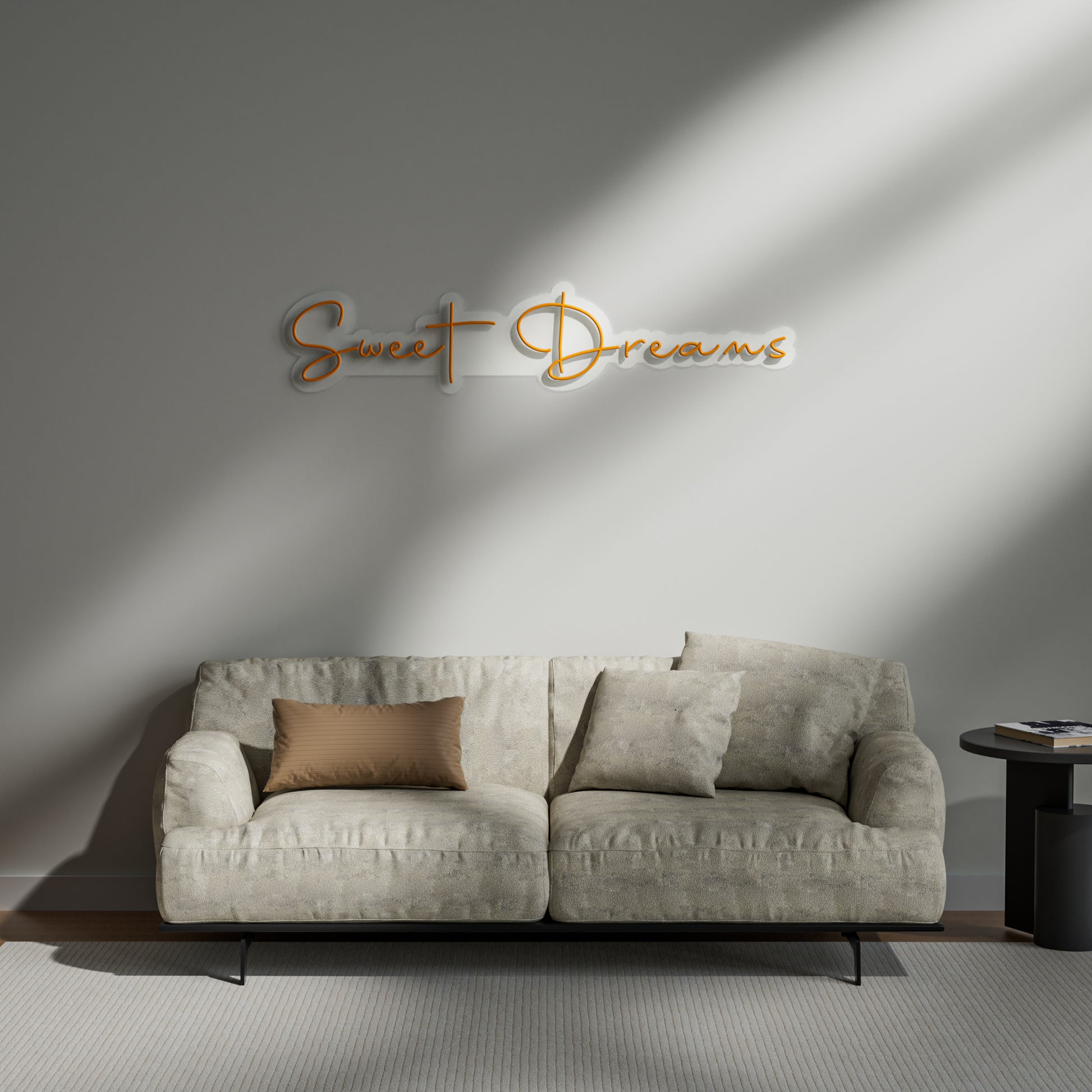 Sweet Dreams Neon Sign for Bedroom Calming Sleep Decor Nightlight