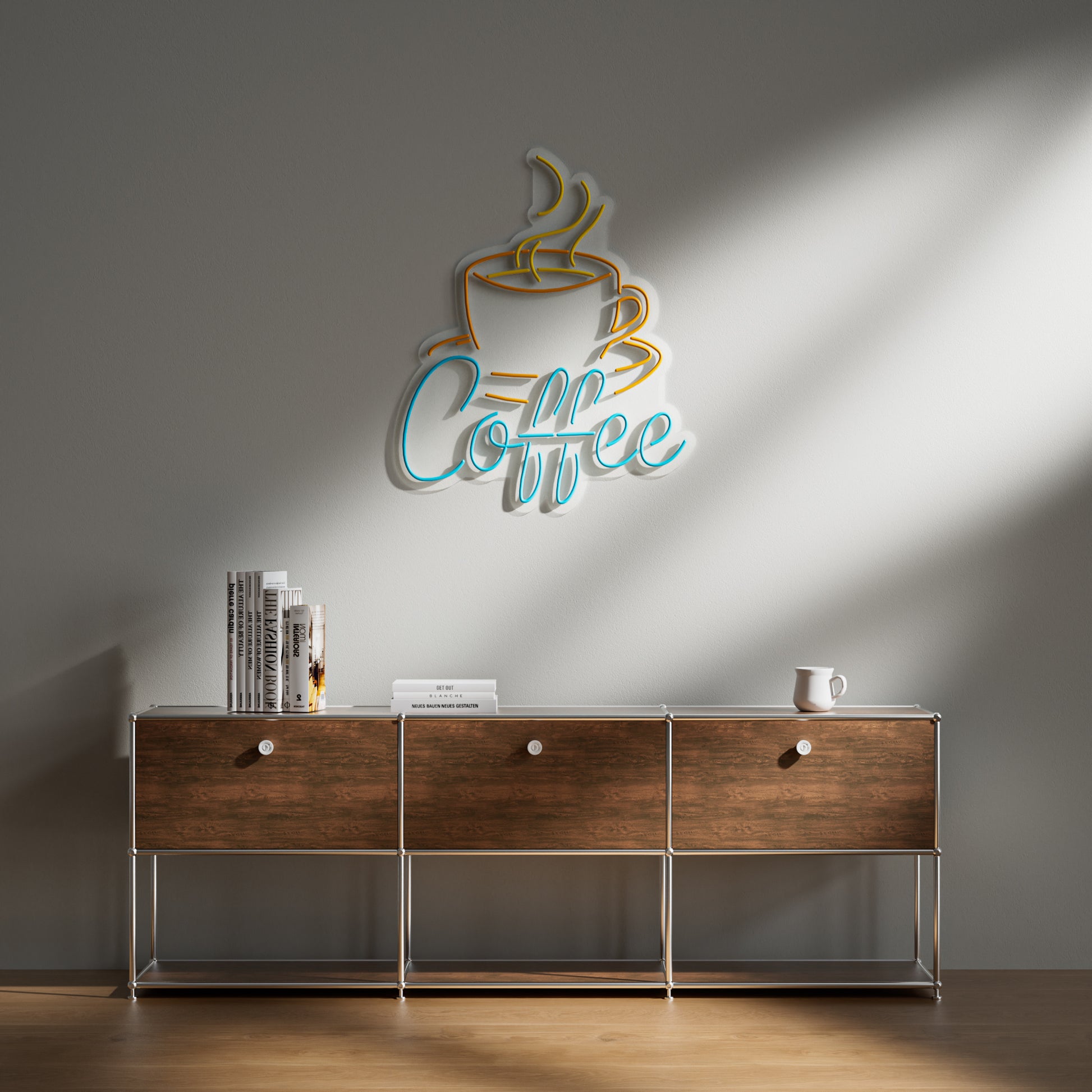 Coffee Neon Sign for Cafe Restaurant Home Coffee Bar Decor