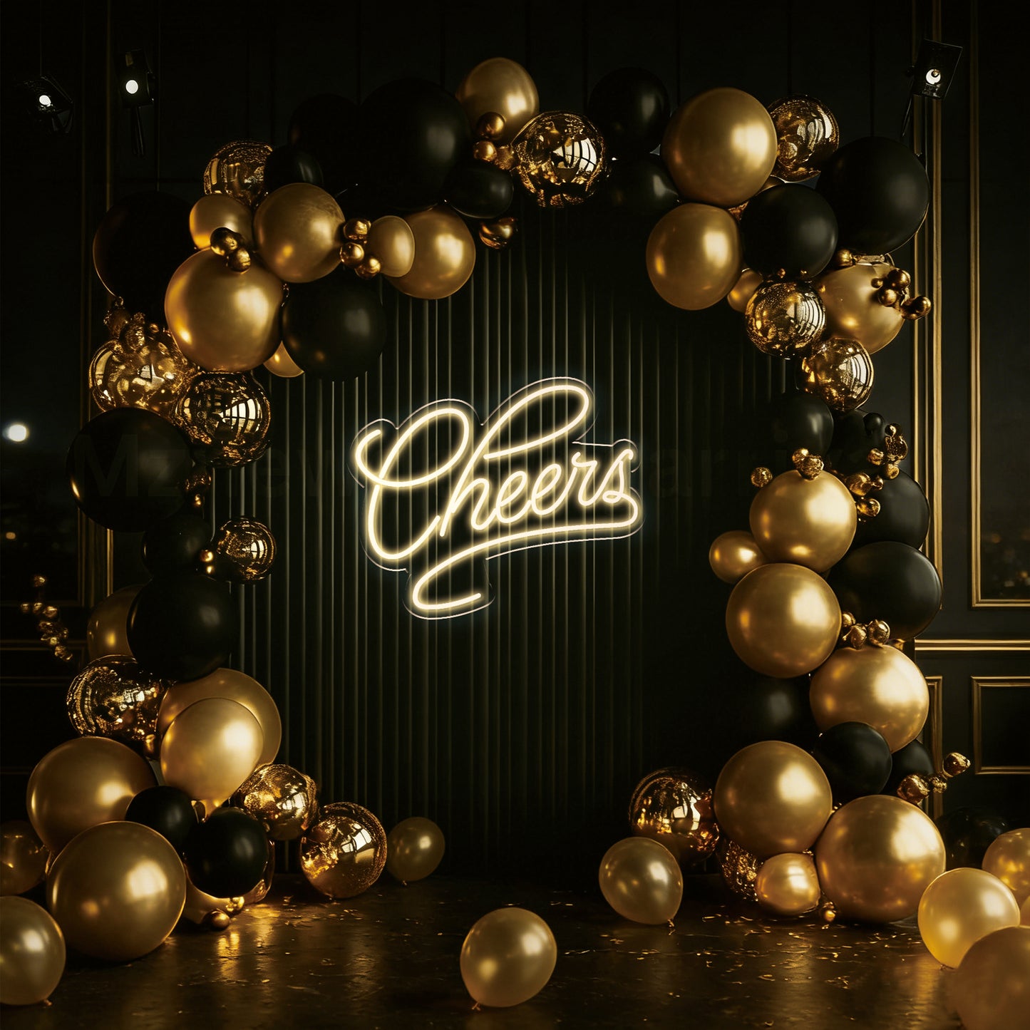 Cheers Neon Sign for Bar Restaurant Party Home Celebration
