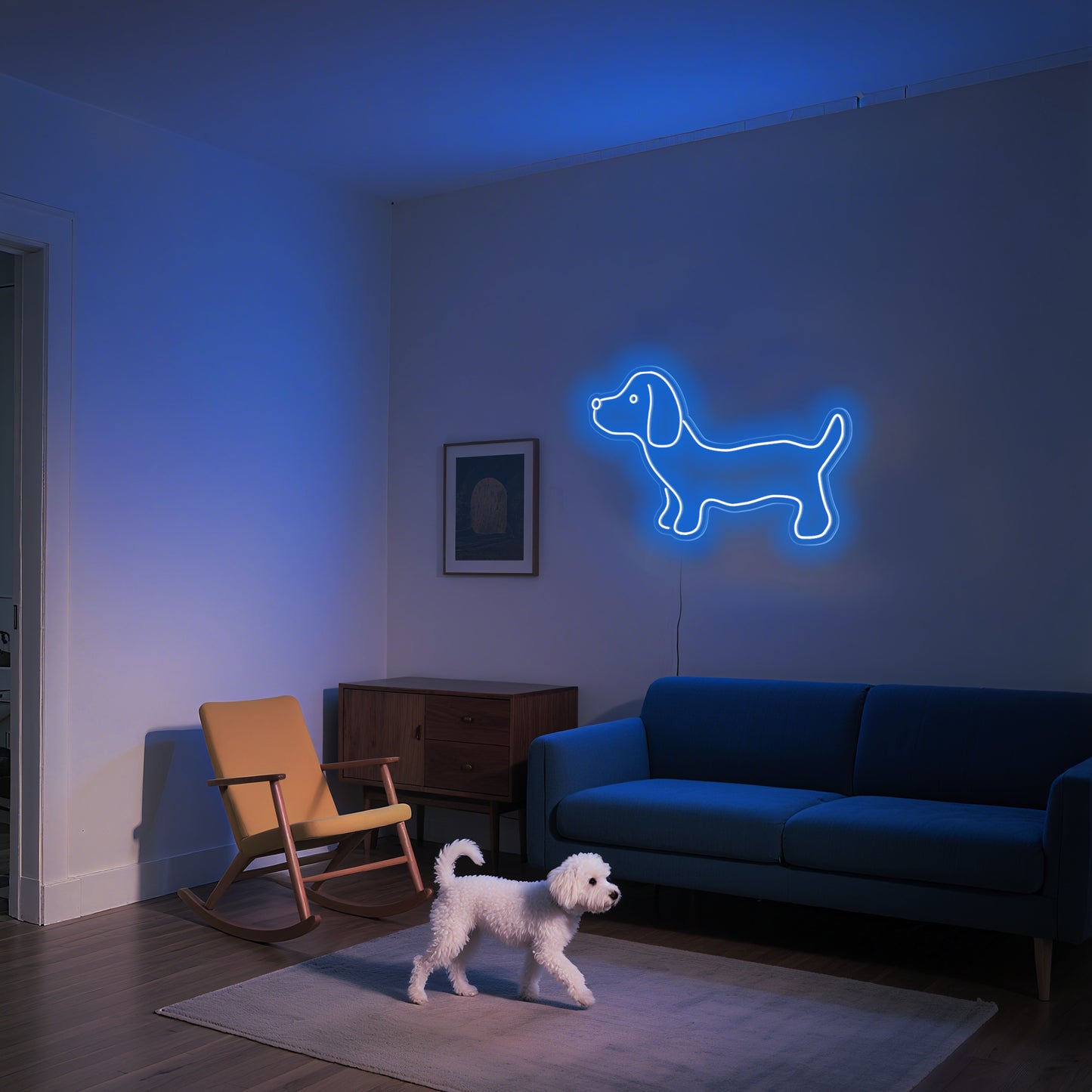 Dog Neon Sign for Pet Shop Home Decor Dog Love Theme