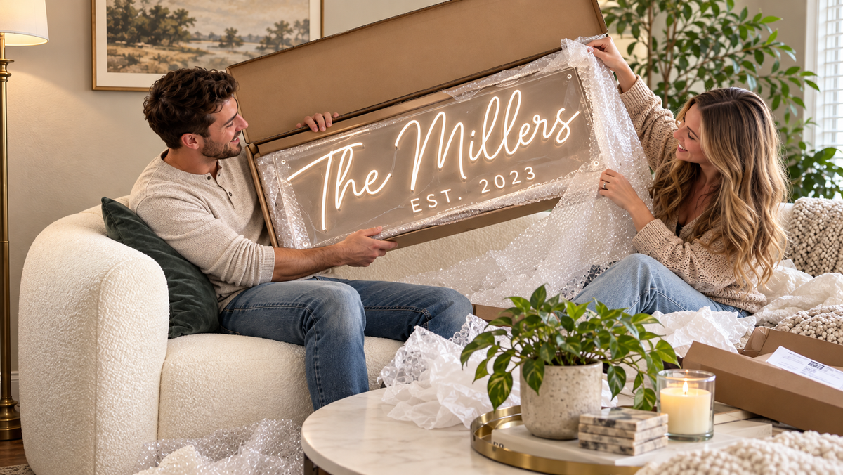 Custom Wedding Neon Signs