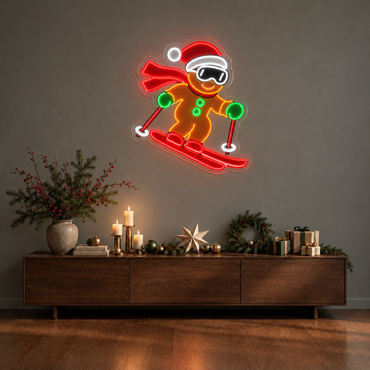 Gingerbread on Skis