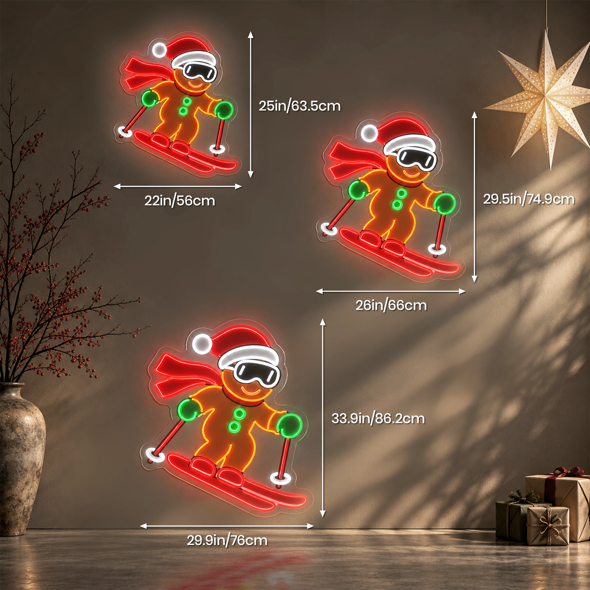 Gingerbread on Skis