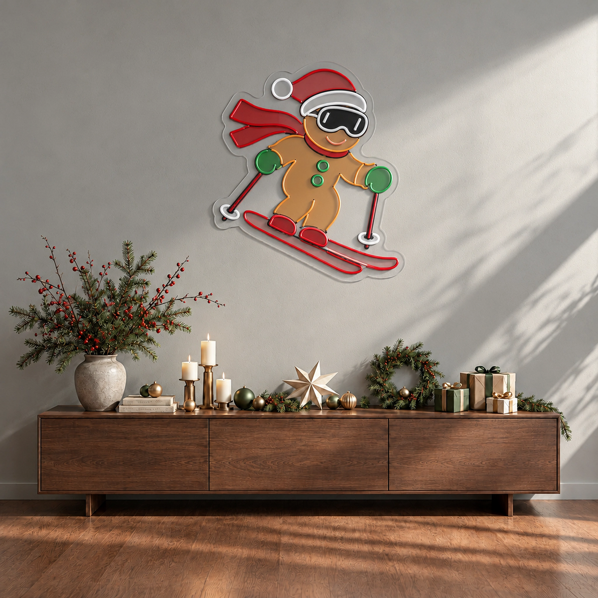 Gingerbread on Skis