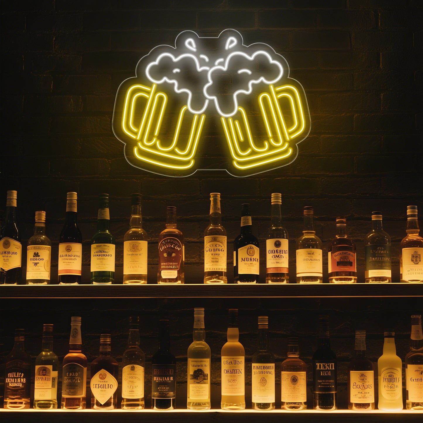 Cheers Beer Neon Sign for Pub Restaurant Home Bar Sports Theme