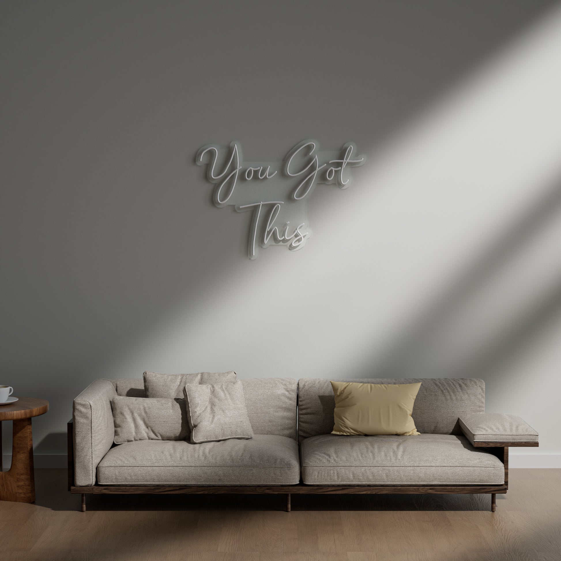 You Got This Neon Sign for Home Office Gym Student Motivational Decor