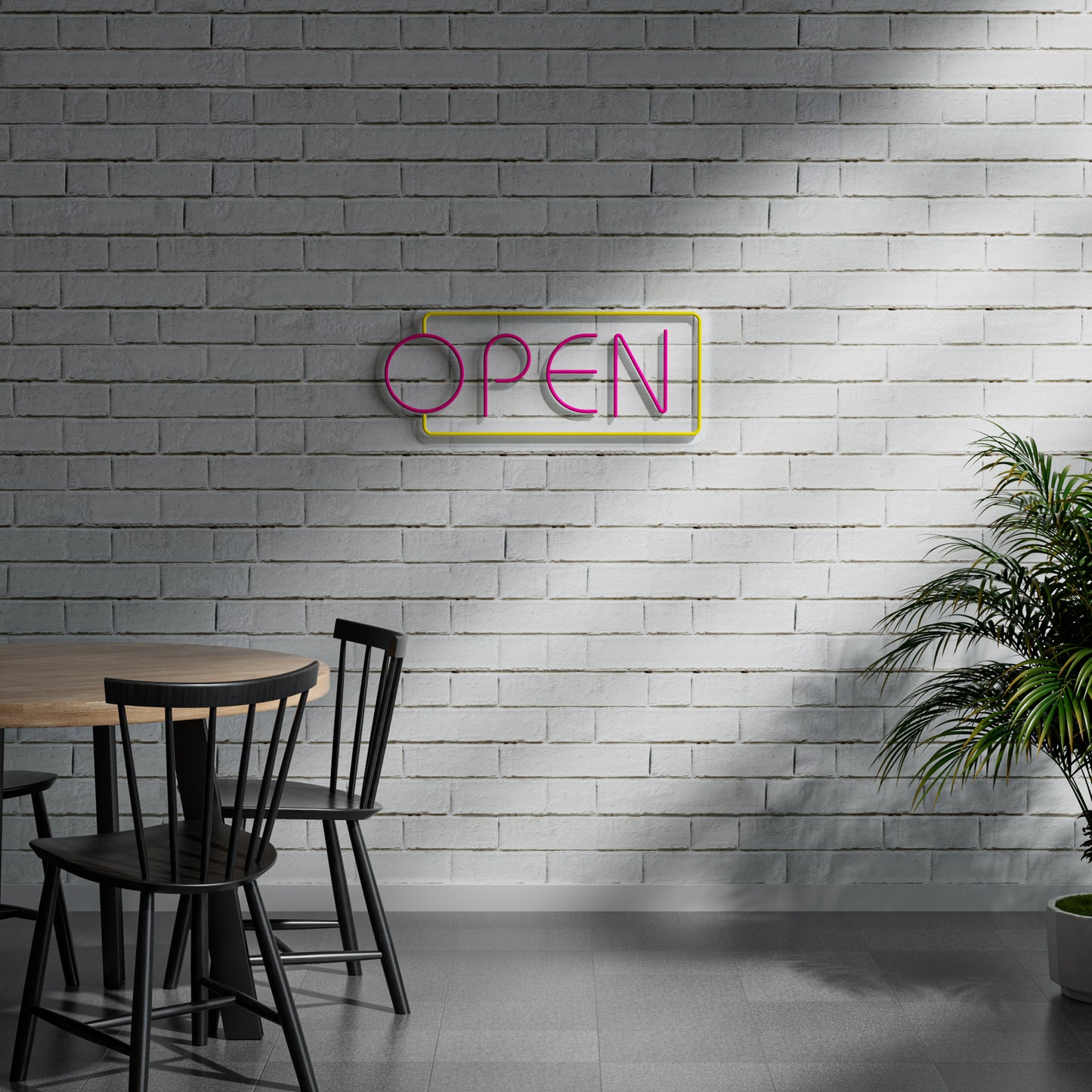 Open Neon Sign for Business Shop Cafe Restaurant Window Display