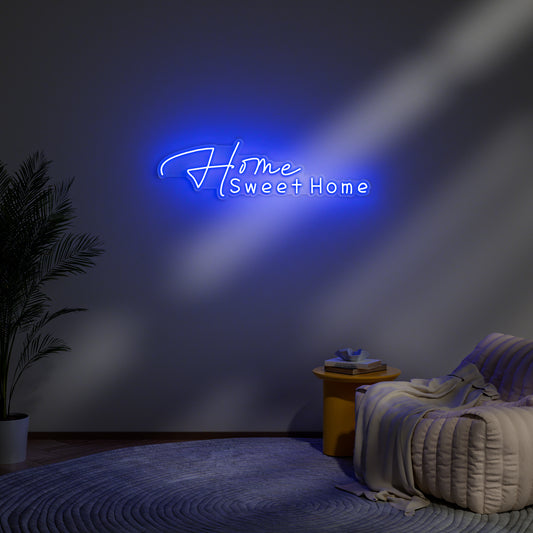 Home Sweet Home Neon Sign for Living Room Bedroom Cozy Home Decor