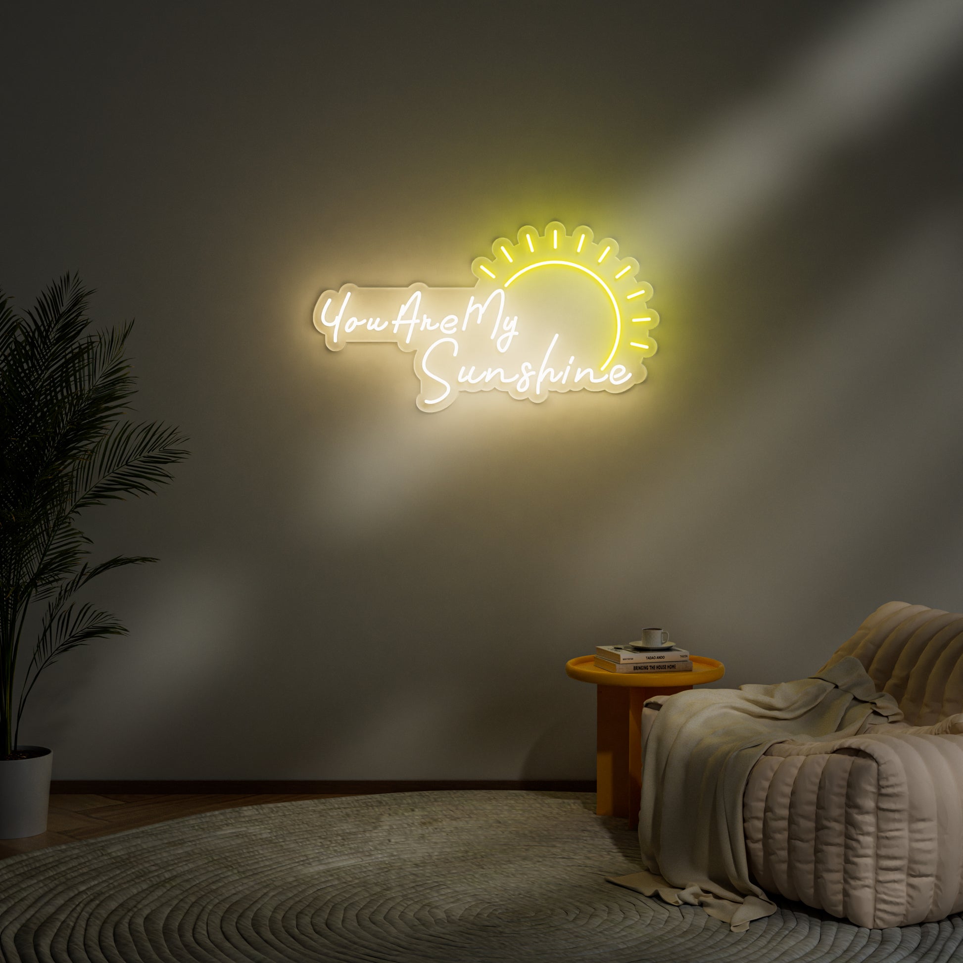 You Are My Sunshine Neon Sign for Nursery Bedroom Romantic Gift