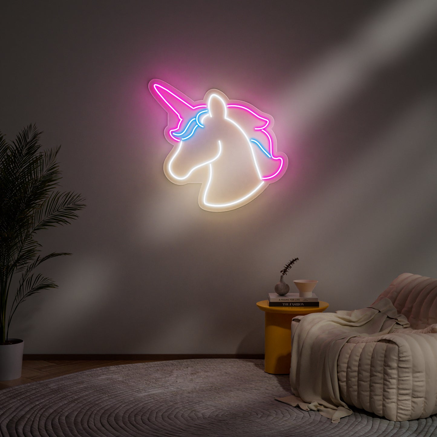 Unicorn Neon Sign for Kids Room Nursery Magical Fantasy Decor