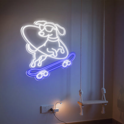 Dachshund Neon Sign for Pet Lover Home Decor Dog Cat Theme