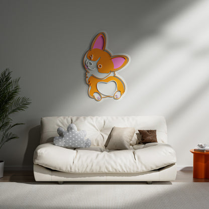 Dog Neon Sign for Pet Home Decor Dog Love Theme