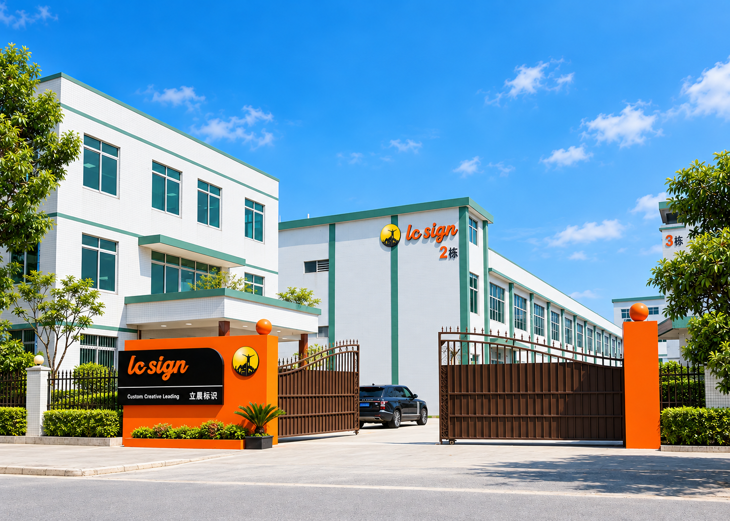 LC Neon Sign factory and manufacturing facility